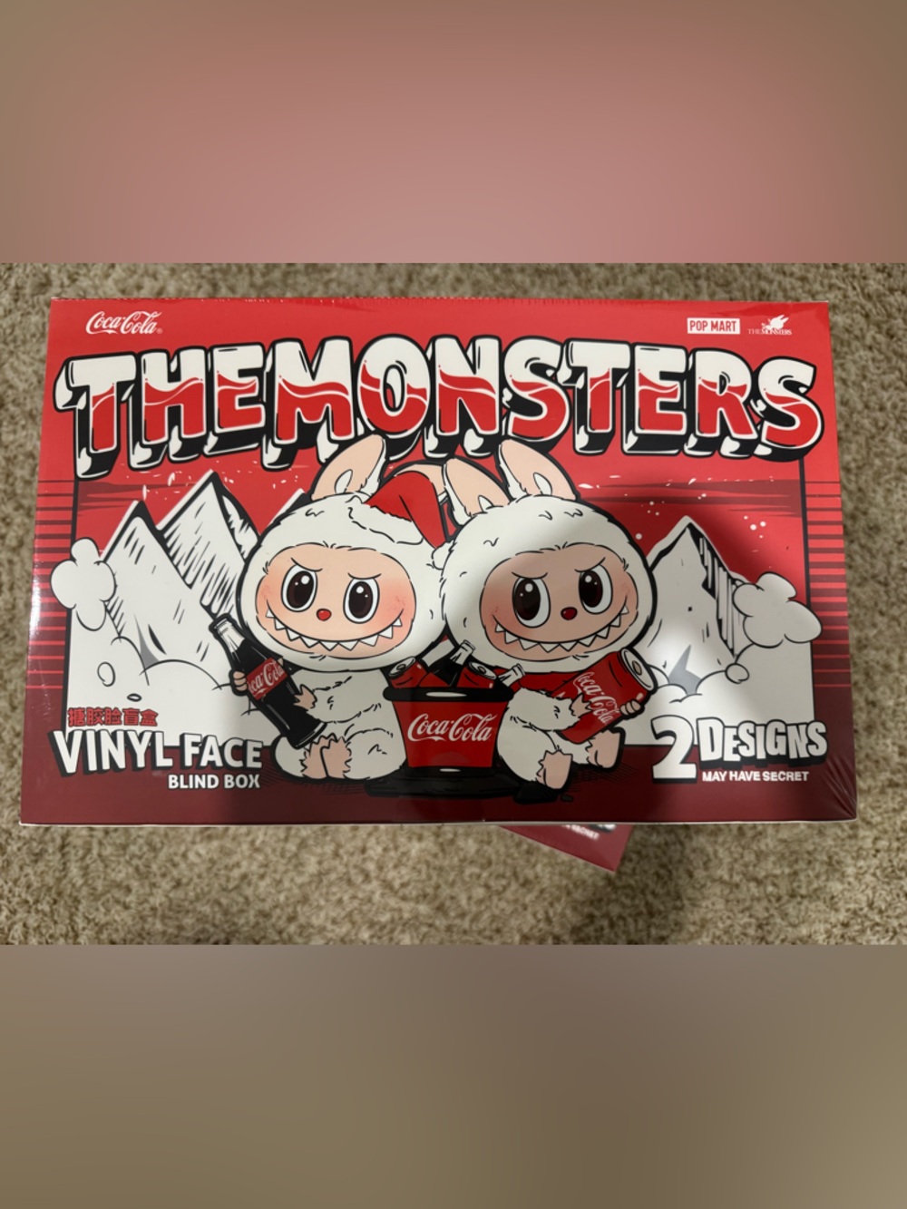 PopMart The Monsters Coca-Cola Labubu Blind Box
